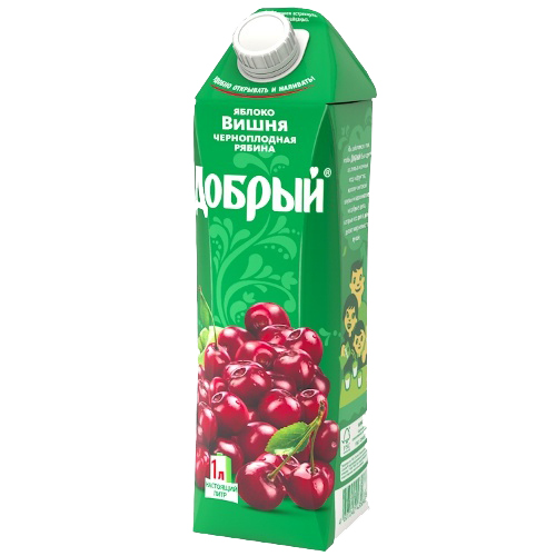 СОК ДОБРЫЙ ВИШНЯ 1 Л.